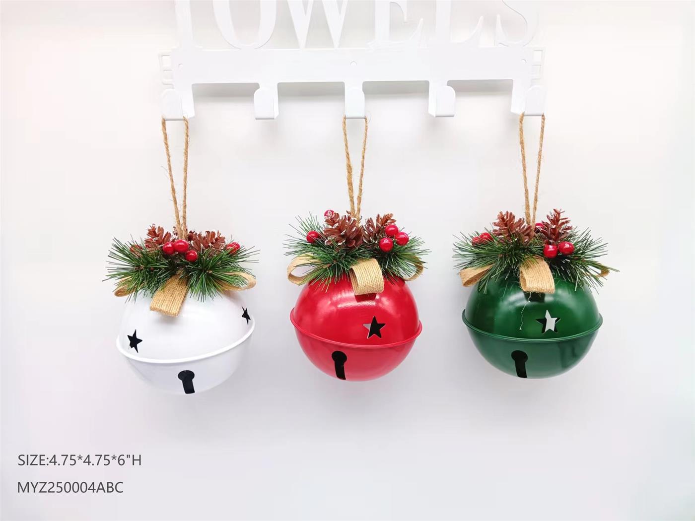 Metal Christmas Bell Style 004