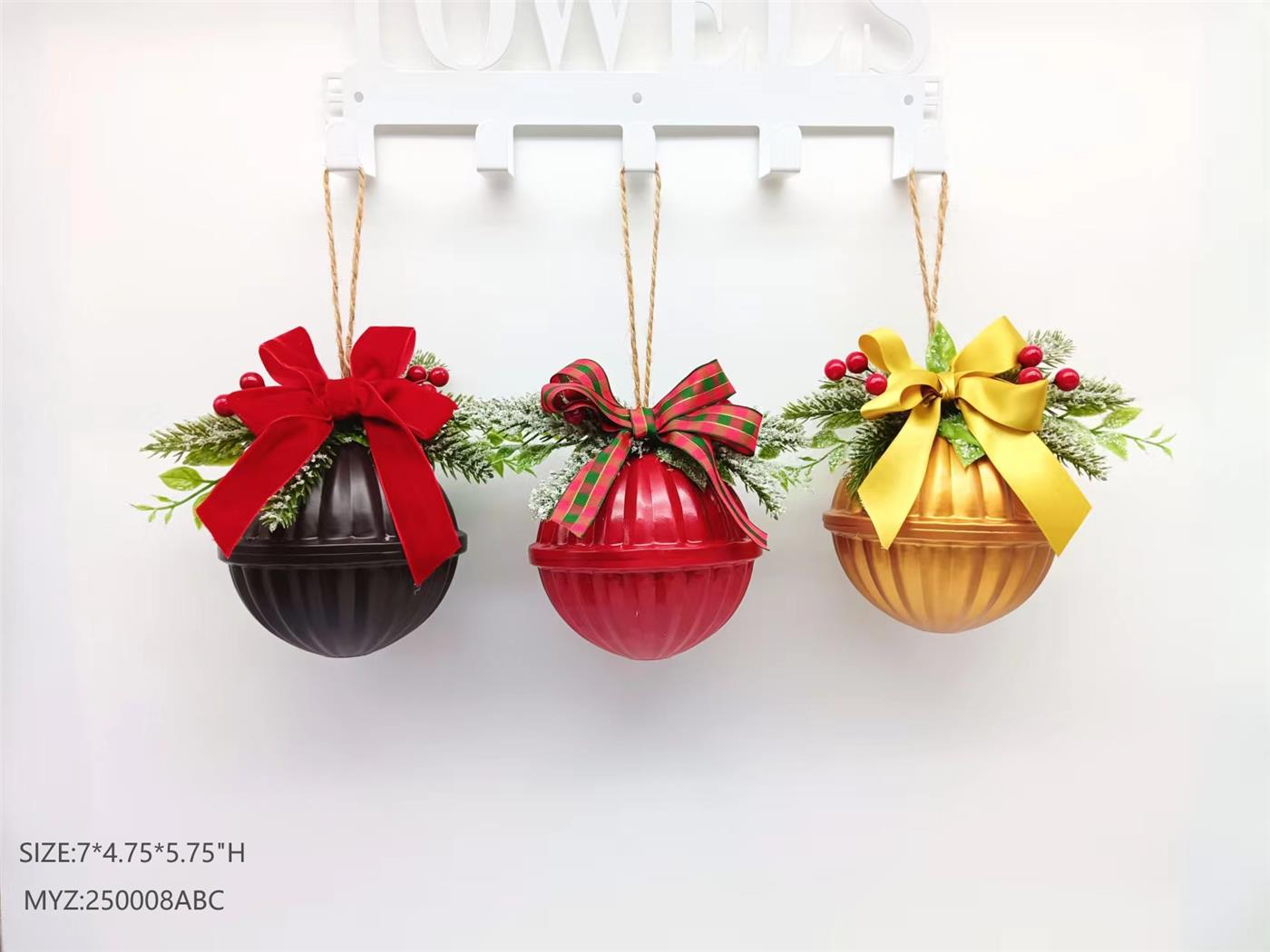 Metal Christmas Bell Style 009