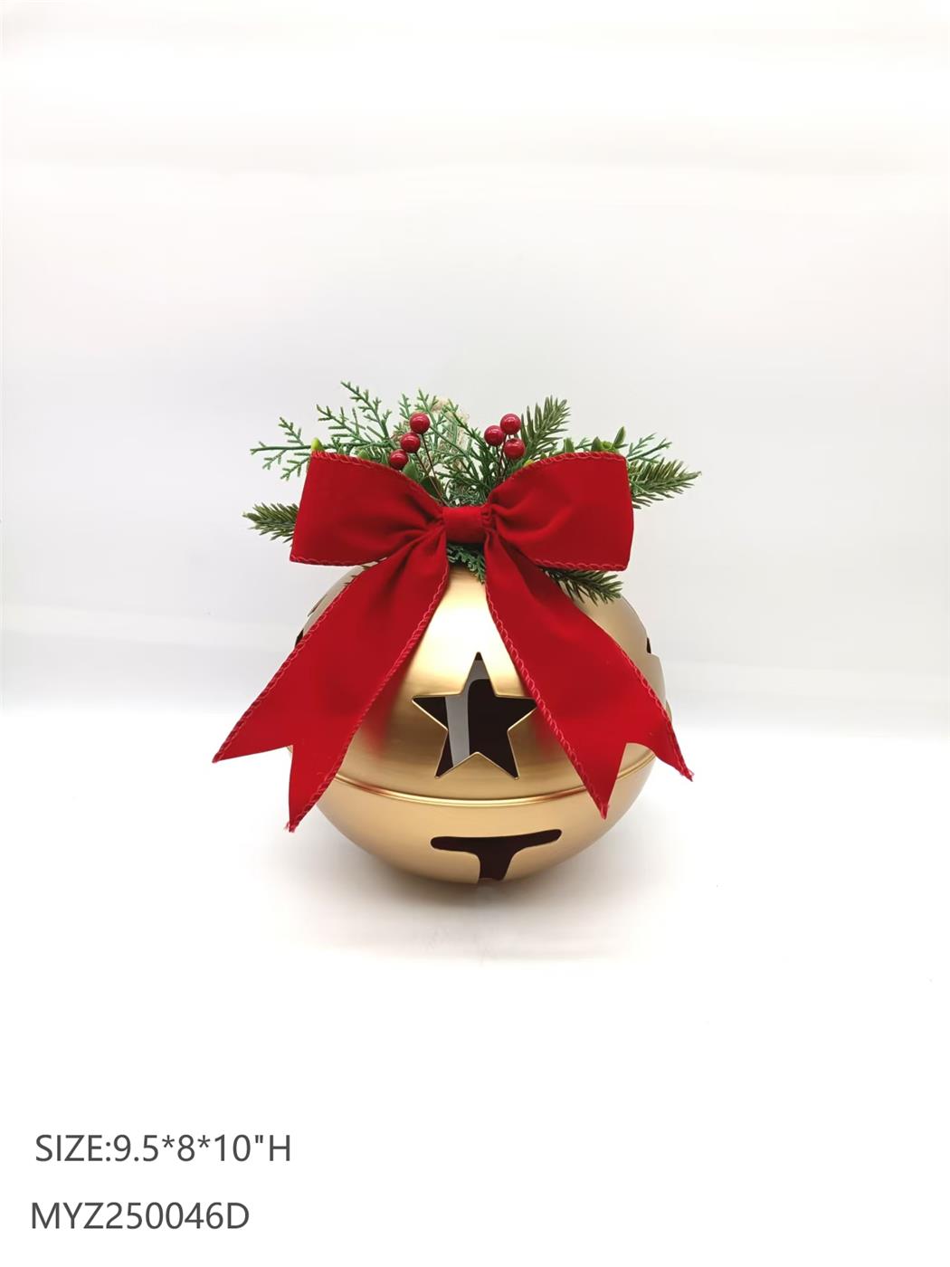 Metal Christmas Bell Style 027