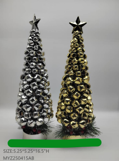 Openwork Metal Bell Christmas Tree Decoration