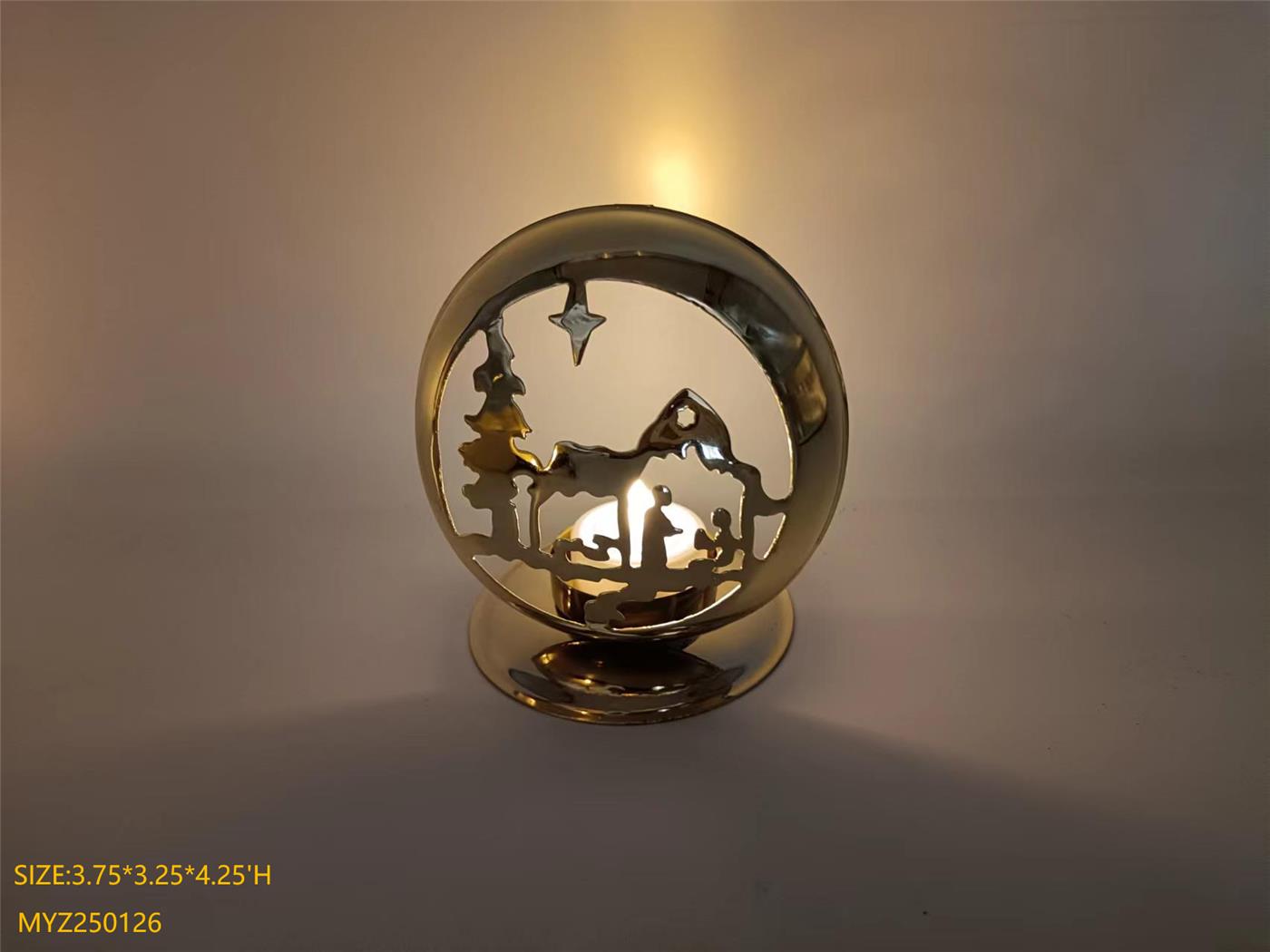 Metal Candle Holder Style 018