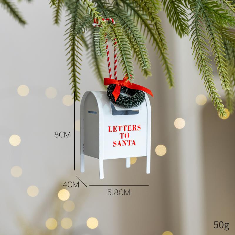 Metal Christmas Mailbox Style 001