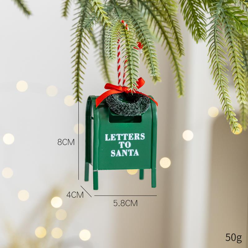 Metal Christmas Mailbox Style 003